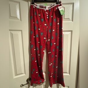 Peanuts Christmas women’s pajama Bottoms